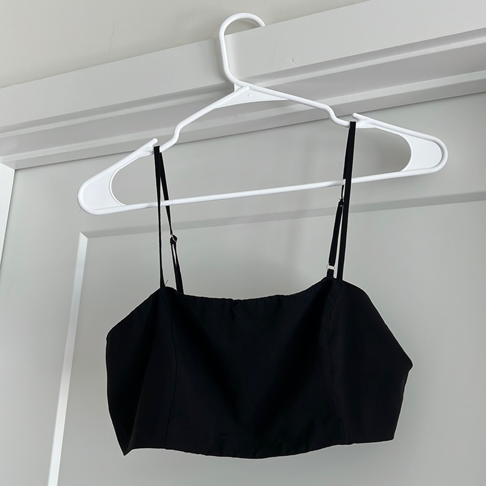 Lulus Black Crop Top